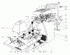 Toro 56044 - 25" Premium Rider Keylectric, 1978 (8000001-8999999) Ersatzteile BODY AND SEAT ASSEMBLY