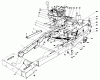 Toro 56044 - 25" Premium Rider Keylectric, 1978 (8000001-8999999) Ersatzteile FRAME ASSEMBLY