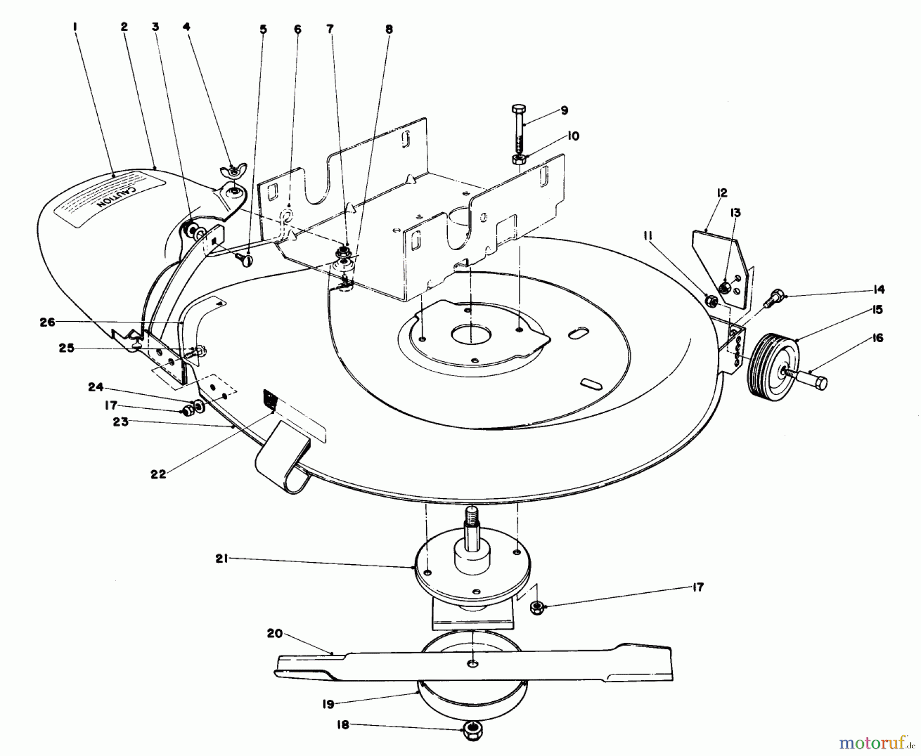 Toro Neu Mowers, Rear-Engine Rider 56044 - Toro 25