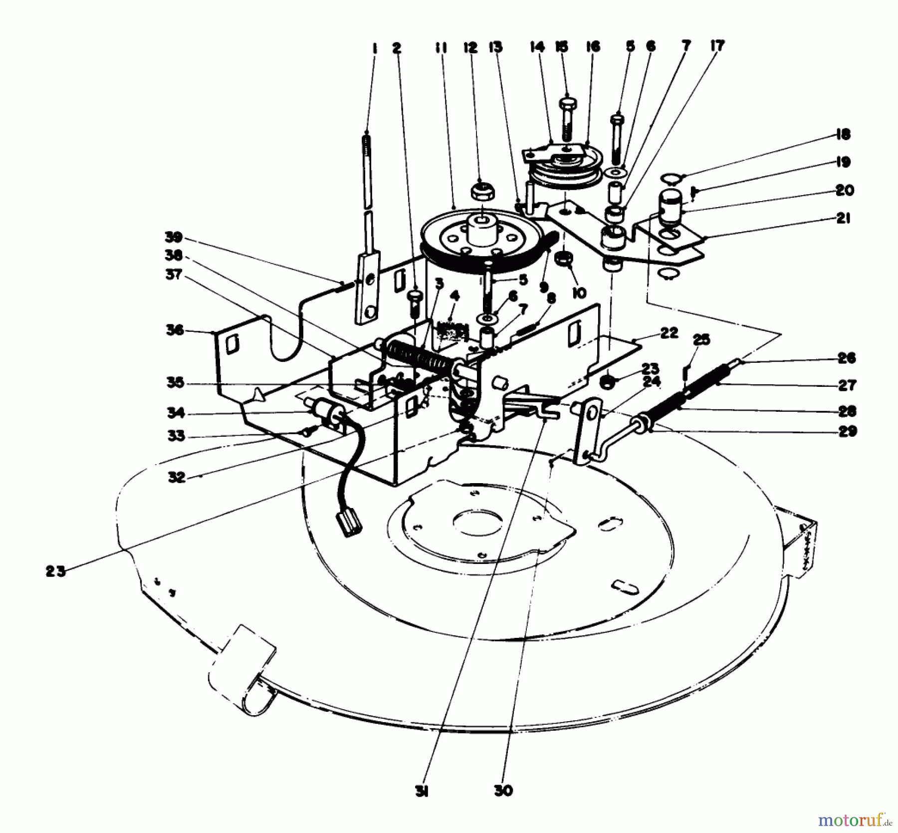 Toro Neu Mowers, Rear-Engine Rider 56044 - Toro 25