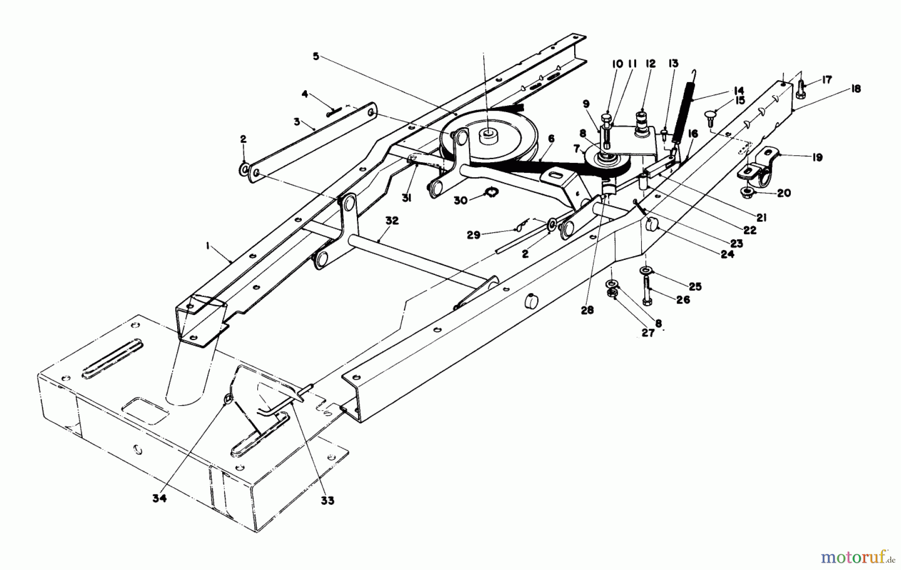 Toro Neu Mowers, Rear-Engine Rider 56044 - Toro 25
