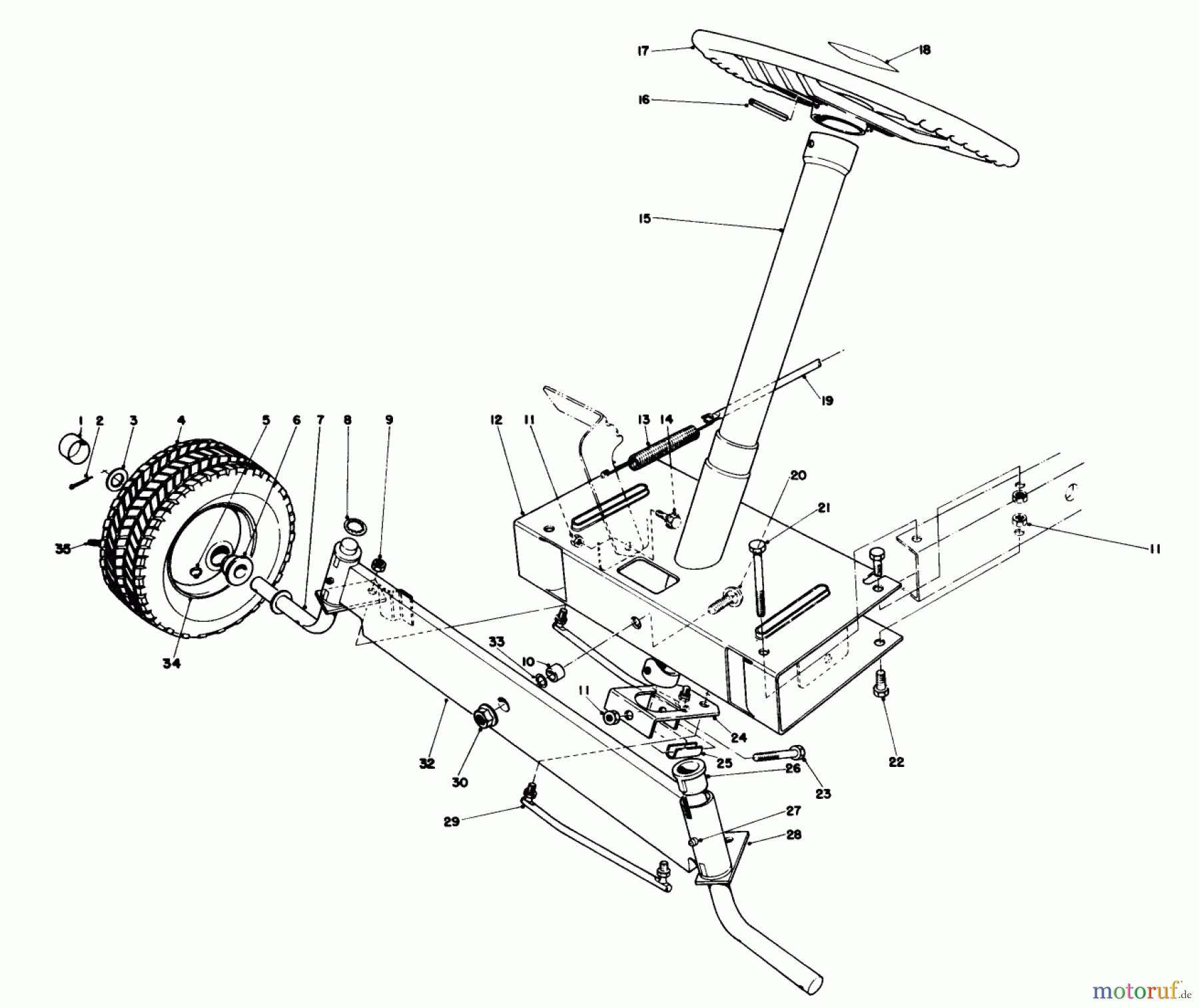 Toro Neu Mowers, Rear-Engine Rider 56044 - Toro 25