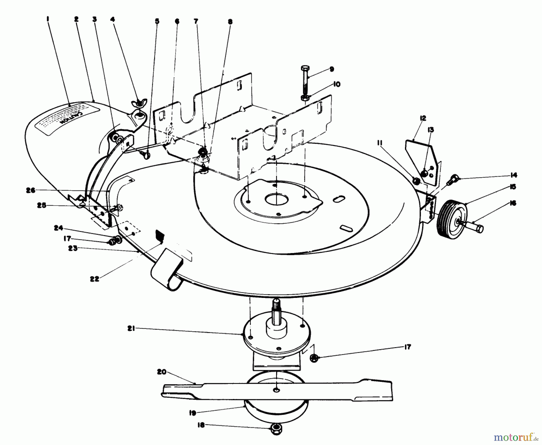 Toro Neu Mowers, Rear-Engine Rider 56044 - Toro 25