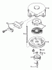 Toro 56044 - 25" Premium Rider Keylectric, 1981 (1000001-1999999) Ersatzteile REWIND STARTER NO. 590420