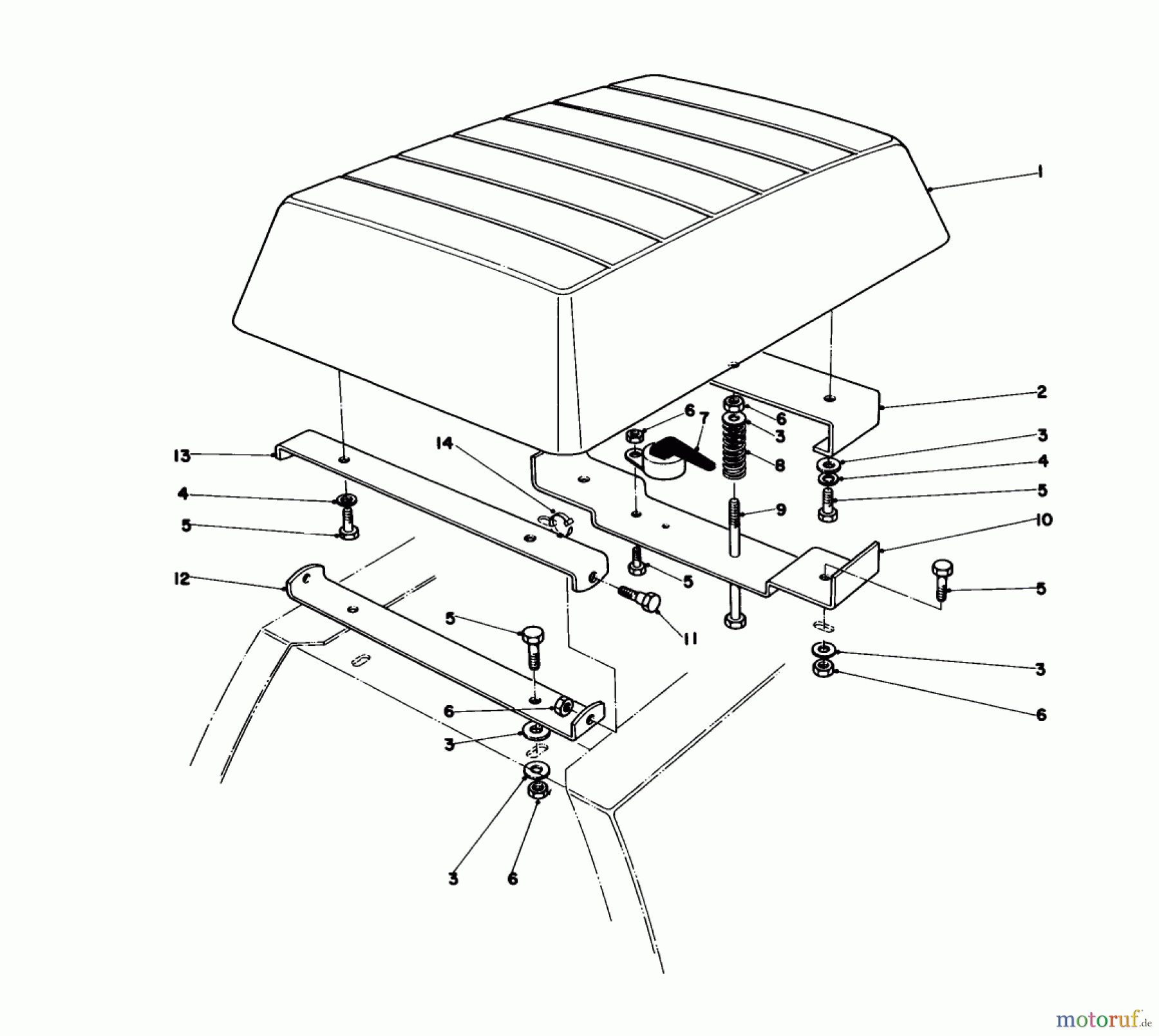  Toro Neu Mowers, Rear-Engine Rider 56080 - Toro 25