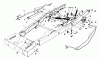 Toro 56080 - 25" Whirlwind Premium Rider, 1981 (1000001-1999999) Ersatzteile FRAME ASSEMBLY