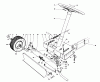 Toro 56080 - 25" Whirlwind Premium Rider, 1981 (1000001-1999999) Ersatzteile FRONT AXLE ASSEMBLY