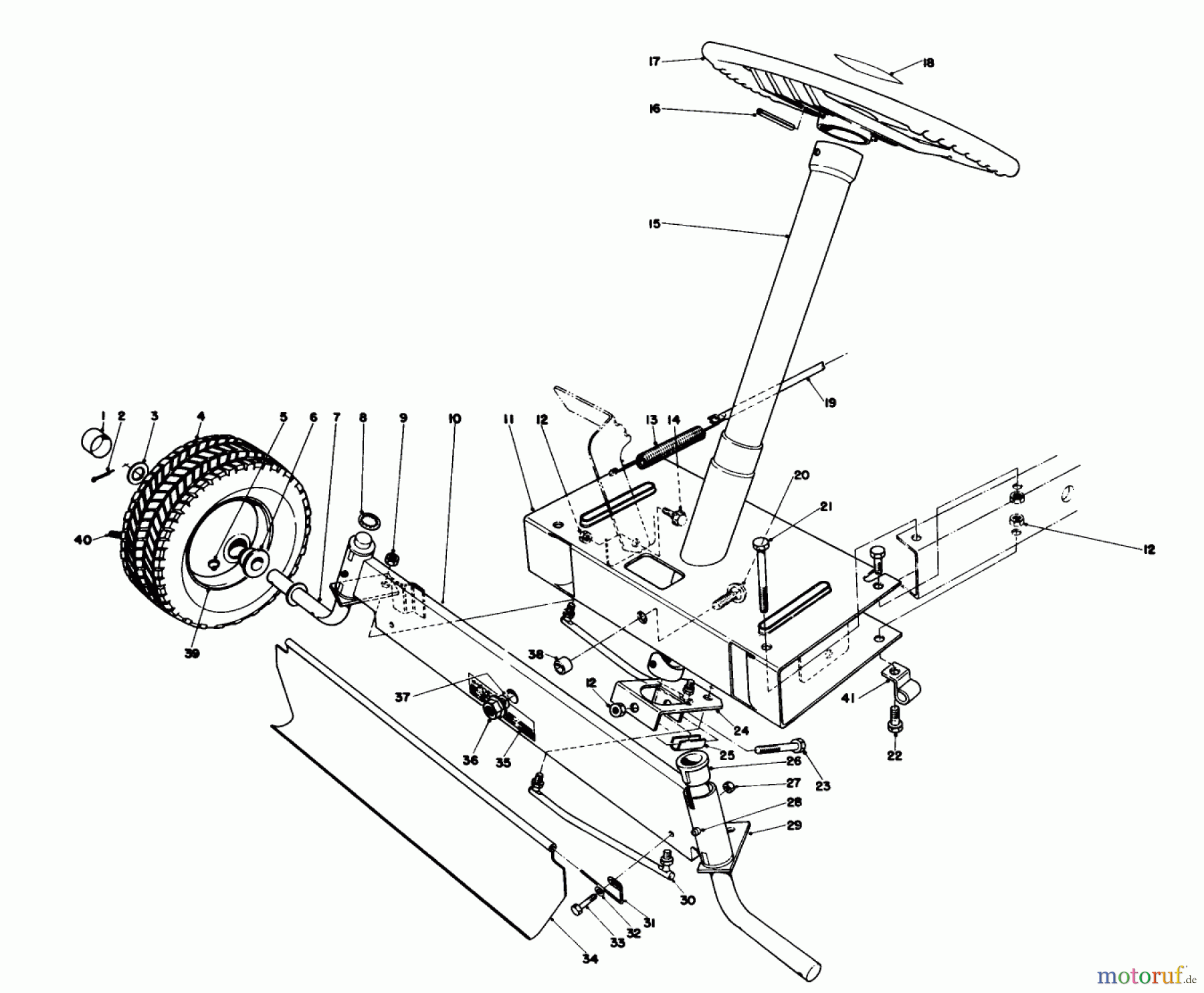 Toro Neu Mowers, Rear-Engine Rider 56080 - Toro 25