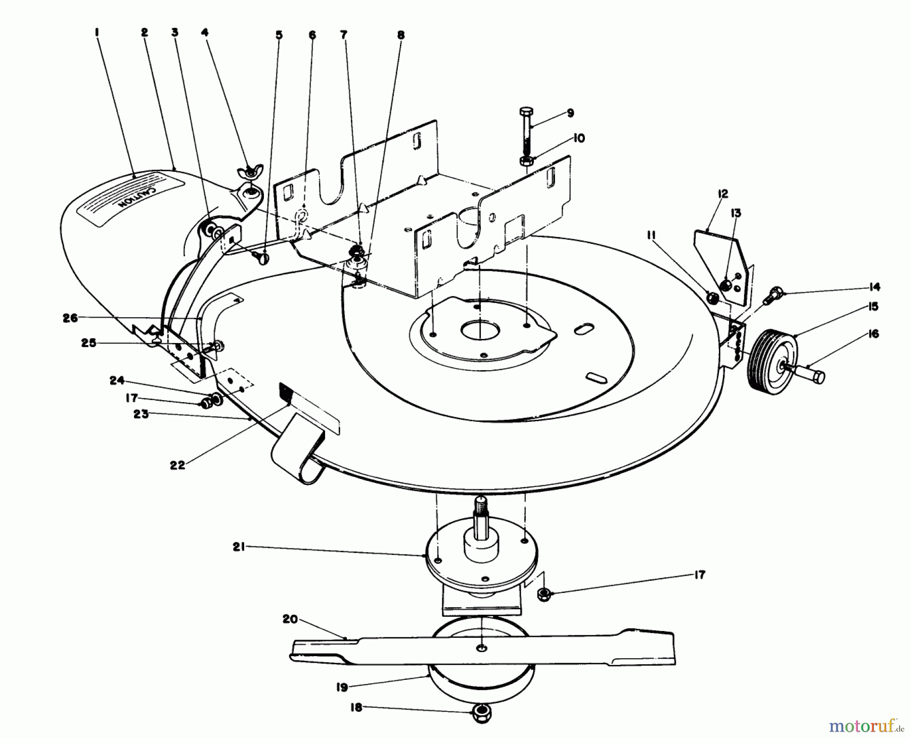 Toro Neu Mowers, Rear-Engine Rider 56080 - Toro 25