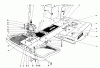 Toro 56100 (732) - 732 Sportsman Rider, 1975 (5000001-5999999) Ersatzteile FRAME ASSEMBLY