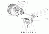 Toro 56100 (732) - 732 Sportsman Rider, 1975 (5000001-5999999) Ersatzteile REAR AXLE ASSEMBLY