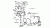 Toro 56108 - 32" Sportsman Recoil, 1972 (2000001-2999999) Ersatzteile CARBURETOR AND FUEL TANK ASSEMBLY MODEL NO. 170702-1203 AND MODEL NO. 170705-1202