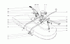 Toro 56108 - 32" Sportsman Recoil, 1972 (2000001-2999999) Ersatzteile CUTTER HOUSING LINKAGE