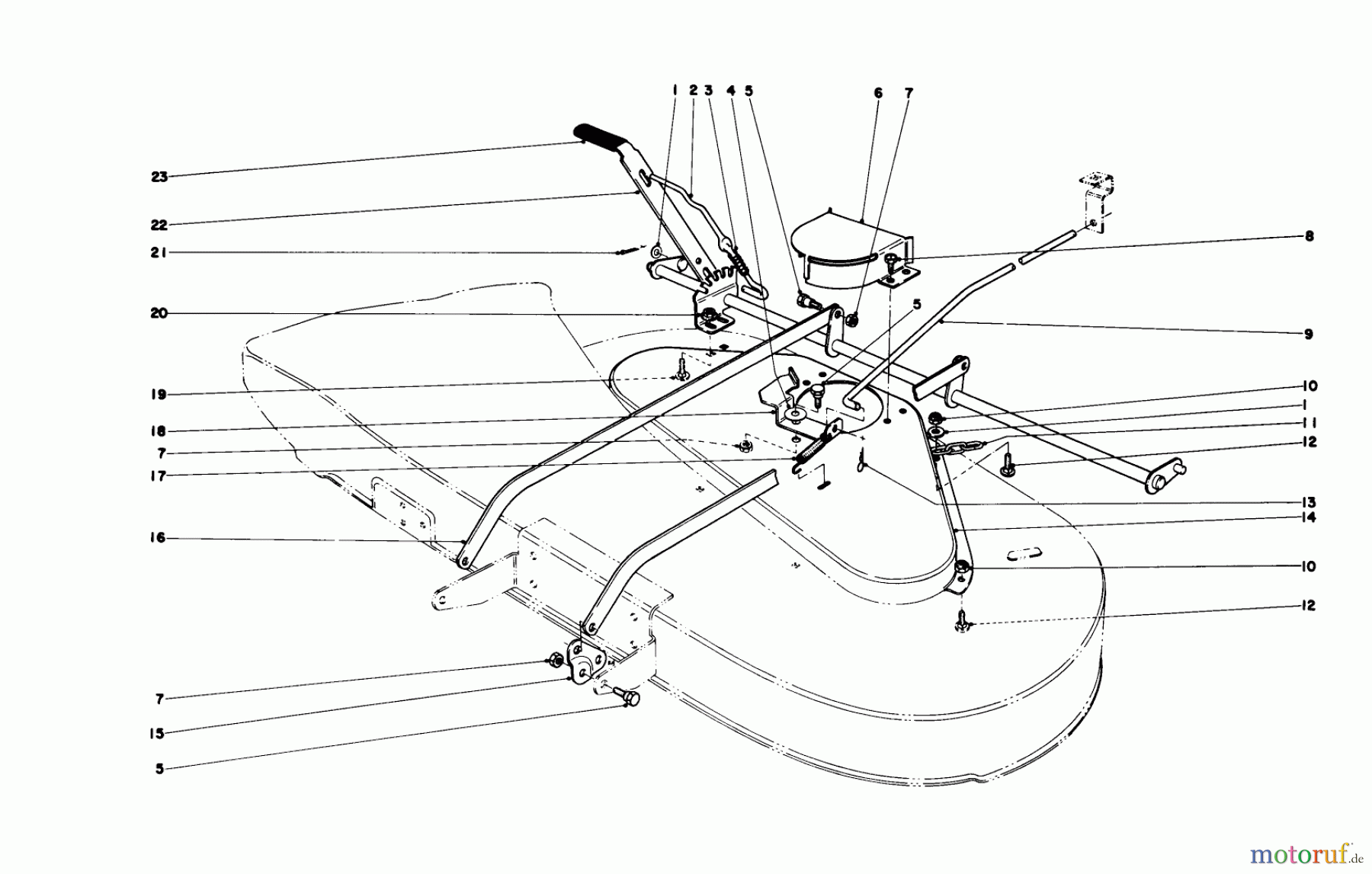 Toro Neu Mowers, Rear-Engine Rider 56108 - Toro 32