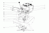 Toro 56108 - 32" Sportsman Recoil, 1972 (2000001-2999999) Ersatzteile ENGINE ASSEMBLY