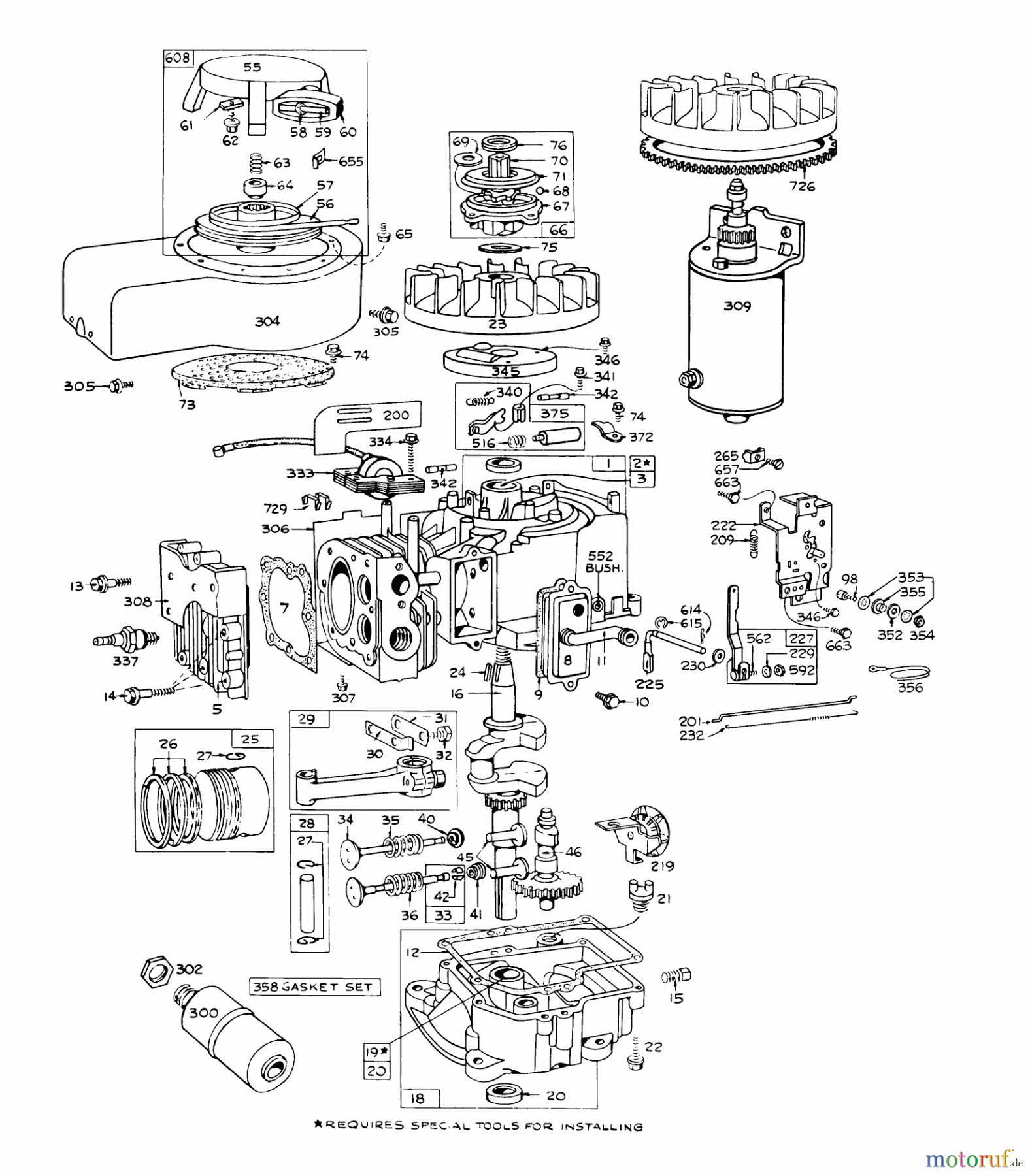 Toro Neu Mowers, Rear-Engine Rider 56108 - Toro 32