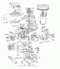 Toro 56108 - 32" Sportsman Recoil, 1972 (2000001-2999999) Ersatzteile ENGINE BRIGGS & STRATTON MODEL NO. 170705-1202 ELECTRIC START
