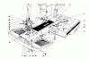 Toro 56108 - 32" Sportsman Recoil, 1972 (2000001-2999999) Ersatzteile FRAME ASSEMBLY