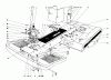 Toro 56108 - 32" Sportsman Recoil, 1973 (3000001-3999999) Ersatzteile FRAME ASSEMBLY