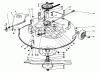 Toro 56123 (8-25) - 8-25 Rear Engine Rider, 1989 (9000001-9999999) Ersatzteile CUTTING UNIT ASSEMBLY