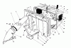 Toro 56123 (8-25) - 8-25 Rear Engine Rider, 1989 (9000001-9999999) Ersatzteile EASY EMPTY BAGGING KIT MODEL 59047 (OPTIONAL)