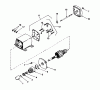 Toro 56125 (7-25) - 7-25 Rear Engine Rider, 1982 (2000001-2999999) Ersatzteile 12 VOLT ELECTRIC STARTER NO. 33606