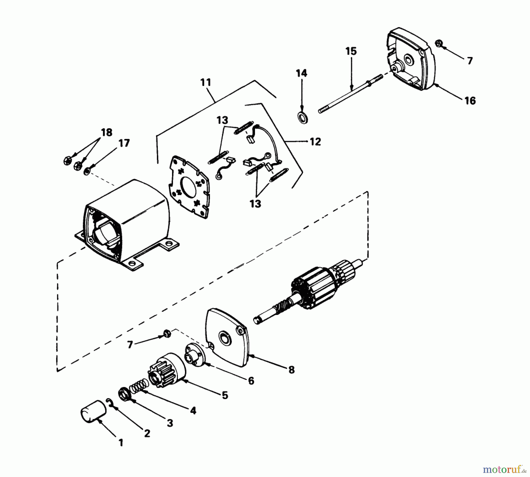 Toro Neu Mowers, Rear-Engine Rider 56125 (7-25) - Toro 7-25 Rear Engine Rider, 1982 (2000001-2999999) 12 VOLT ELECTRIC STARTER NO. 33606