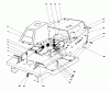 Toro 56125 (7-25) - 7-25 Rear Engine Rider, 1982 (2000001-2999999) Ersatzteile BODY ASSEMBLY