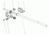 Toro 56125 (7-25) - 7-25 Rear Engine Rider, 1982 (2000001-2999999) Ersatzteile DIFFERENTIAL ASSEMBLY NO. 39-6770