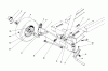 Toro 56125 (7-25) - 7-25 Rear Engine Rider, 1982 (2000001-2999999) Ersatzteile FRONT AXLE ASSEMBLY