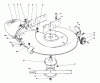 Toro 56125 (7-25) - 7-25 Rear Engine Rider, 1982 (2000001-2999999) Ersatzteile MOWER HOUSING ASSEMBLY
