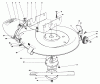 Toro 56125 (7-25) - 7-25 Rear Engine Rider, 1984 (4000001-4999999) Ersatzteile MOWER HOUSING ASSEMBLY