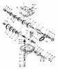Toro 56125 (7-25) - 7-25 Rear Engine Rider, 1984 (4000001-4999999) Ersatzteile TRANSMISSION ASSEMBLY NO. 44-7200