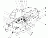 Toro 56125 (7-25) - 7-25 Rear Engine Rider, 1986 (6000001-6999999) Ersatzteile BODY ASSEMBLY
