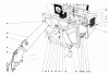 Toro 56125 (7-25) - 7-25 Rear Engine Rider, 1986 (6000001-6999999) Ersatzteile EASY-EMPTY GRASS CATCHER MODEL NO. 59046 (OPTIONAL)