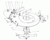 Toro 56125 (7-25) - 7-25 Rear Engine Rider, 1986 (6000001-6999999) Ersatzteile MOWER HOUSING ASSEMBLY