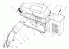 Toro 56125 (7-25) - 7-25 Rear Engine Rider, 1986 (6000001-6999999) Ersatzteile TWIN BAGGER GRASS CATCHER MODEL NO. 59052 (OPTIONAL)