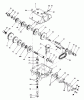 Toro 56125 (7-25) - 7-25 Rear Engine Rider, 1987 (7000001-7999999) Ersatzteile PEERLESS TRANSMISSION MODEL 762-A