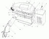 Toro 56125 (7-25) - 7-25 Rear Engine Rider, 1987 (7000001-7999999) Ersatzteile TWIN BAGGER GRASS CATCHER MODEL NO. 59052 (OPTIONAL)