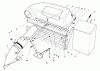 Toro 56127 (7-25) - 7-25 Rear Engine Rider, 1988 (8000001-8999999) Ersatzteile TWIN BAGGER GRASS CATCHER MODEL 59053 (OPTIONAL)