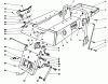 Toro 56128 (8-25) - 8-25 Rear Engine Rider, 1989 (9000001-9999999) Ersatzteile REAR BODY ASSEMBLY