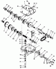 Toro 56128 (8-25) - 8-25 Rear Engine Rider, 1989 (9000001-9999999) Ersatzteile TRANSMISSION MODEL 700-025