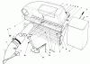 Toro 56128 (8-25) - 8-25 Rear Engine Rider, 1989 (9000001-9999999) Ersatzteile TWIN BAGGER GRASS CATCHER MODEL 59O53 (OPTIONAL)