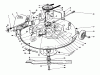 Toro 56132 (8-25) - 8-25 Recycler Rider, 1992 (2000001-2999999) Ersatzteile CUTTING UNIT ASSEMBLY
