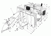 Toro 56132 (8-25) - 8-25 Recycler Rider, 1992 (2000001-2999999) Ersatzteile EASY EMPTY BAGGING KIT MODEL 59047 (OPTIONAL)