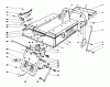 Toro 56132 (8-25) - 8-25 Recycler Rider, 1992 (2000001-2999999) Ersatzteile REAR BODY ASSEMBLY