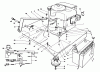 Toro 56132 (825) - 825 Recycler Rider, 1991 (1000001-1999999) Ersatzteile ENGINE ASSEMBLY