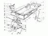 Toro 56132 (825) - 825 Recycler Rider, 1991 (1000001-1999999) Ersatzteile REAR BODY ASSEMBLY