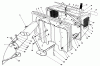 Toro 56133 (8-25) - 8-25 Rear Engine Rider, 1991 (1000001-1999999) Ersatzteile EASY EMPTY BAGGING KIT MODEL 59047 (OPTIONAL)