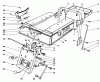 Toro 56133 (8-25) - 8-25 Rear Engine Rider, 1991 (1000001-1999999) Ersatzteile REAR BODY ASSEMBLY